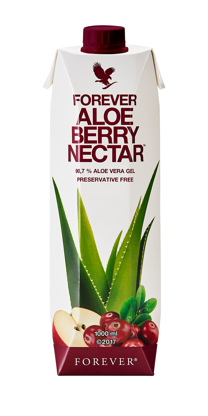 Forever Living Products’ popular Aloe vera drink with vitamin C and cranberry and apple flavour, in eco-friendly packaging.