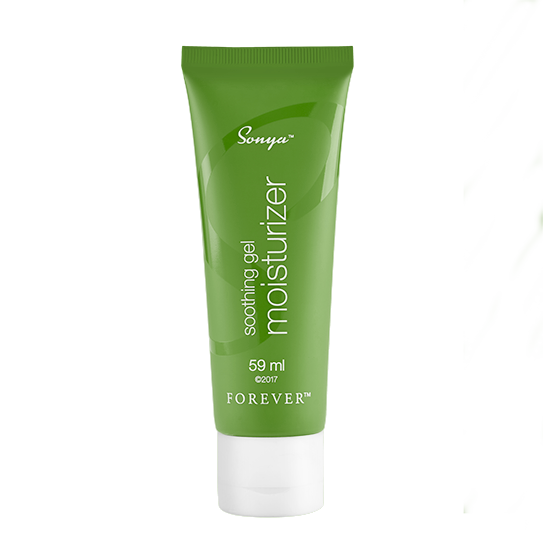 Sonya soothing gel moisturizer is a conditioning moisturizing cream focusing on younger skin. Contains natural plant extracts that sinks into the skin.